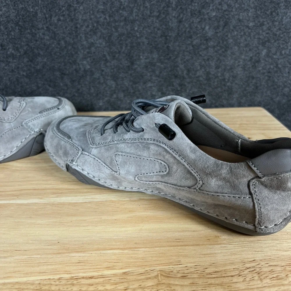 Dbeck Amundsen Grey Suede Handcrafted Casual Outdoor Walking Shoes Size 36